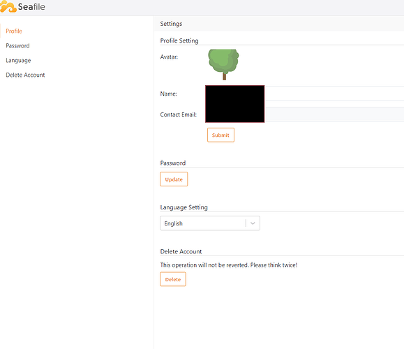 2021-10-08 07_42_22-Settings - Seafile Server und 2 weitere Seiten - Geschäftlich – Microsoft​ Edge